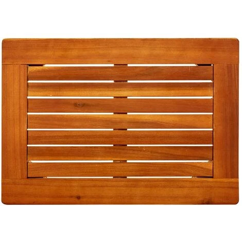 Table Basse De Jardin 50x35x36 Cm Bois Solide D'acacia 6 Table Basse De Jardin 50x35x36 Cm Bois Solide D'acacia – Image 4