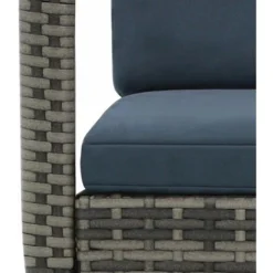 Chaise à Bascule De Jardin Résine Tressée Anthracite 11 Chaise à Bascule De Jardin Résine Tressée Anthracite -Promos Verde Rêverie Boutique 89828136 5