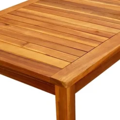 Table Basse De Jardin 110x60x45 Cm Bois Solide D'acacia -Promos Verde Rêverie Boutique 89828480 5