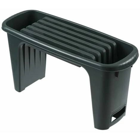 UNIQUENature Tabouret De Jardinage 2-en-1 65,5 X 25 X 34 Cm Vert1,35 Kg,Magnifique & Montage Facile82830 3 UNIQUENature Tabouret De Jardinage 2-en-1 65,5 X 25 X 34 Cm Vert1,35 Kg,Magnifique & Montage Facile82830