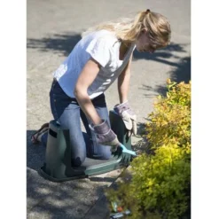 UNIQUENature Tabouret De Jardinage 2-en-1 65,5 X 25 X 34 Cm Vert1,35 Kg,Magnifique & Montage Facile82830 11 UNIQUENature Tabouret De Jardinage 2-en-1 65,5 X 25 X 34 Cm Vert1,35 Kg,Magnifique & Montage Facile82830 -Promos Verde Rêverie Boutique 90130859 5