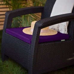 Gardenista Extérieur Remplacement Président Coussins De Siège, Résistant à L'eau Coussins De Siège De Canapé Pour Meubles En Rotin Avec Siège En Polyester Ignifugé Tampon, Violet (4 Pièces) 11 Gardenista Extérieur Remplacement Président Coussins De Siège, Résistant à L'eau Coussins De Siège De Canapé Pour Meubles En Rotin Avec Siège En Polyester Ignifugé Tampon, Violet (4 Pièces) -Promos Verde Rêverie Boutique 90263685 5