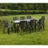 Dmora Table D'extérieur Susa, Table à Manger Rectangulaire Extensible, Table De Jardin Extensible, 100% Made In Italy, Cm 150x90h72, Anthracite 1 Dmora Table D'extérieur Susa, Table à Manger Rectangulaire Extensible, Table De Jardin Extensible, 100% Made In Italy, Cm 150x90h72, Anthracite -Promos Verde Rêverie Boutique 91065643 1