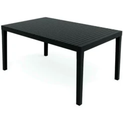 Dmora Table D'extérieur Susa, Table à Manger Rectangulaire Extensible, Table De Jardin Extensible, 100% Made In Italy, Cm 150x90h72, Anthracite 9 Dmora Table D'extérieur Susa, Table à Manger Rectangulaire Extensible, Table De Jardin Extensible, 100% Made In Italy, Cm 150x90h72, Anthracite -Promos Verde Rêverie Boutique 91065643 4