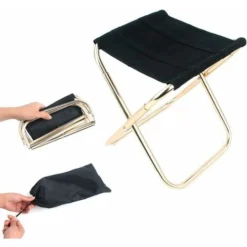 Tabouret Camping Pliant, Mini Tabouret Pliant Portable Chaise Pliante Portable Pour Le Camping, La Pêche, Les Voyages 9 Tabouret Camping Pliant, Mini Tabouret Pliant Portable Chaise Pliante Portable Pour Le Camping, La Pêche, Les Voyages -Promos Verde Rêverie Boutique 91838362 3