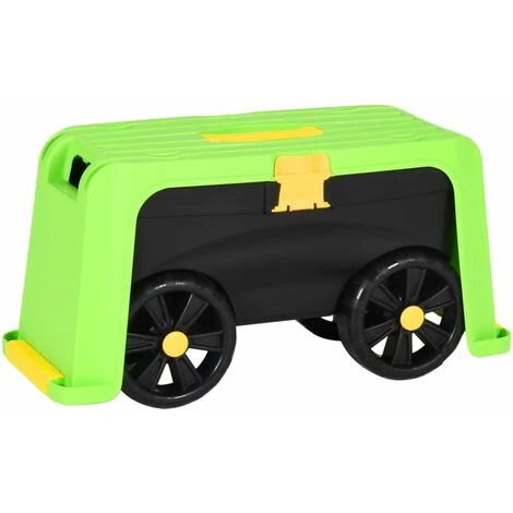 Tabouret De Jardin Chaise De Jardin 4 En 1 Et Bac De Rangement 58,5x24x29,5cm PP 84075 5 Tabouret De Jardin Chaise De Jardin 4 En 1 Et Bac De Rangement 58,5x24x29,5cm PP 84075 – Image 3