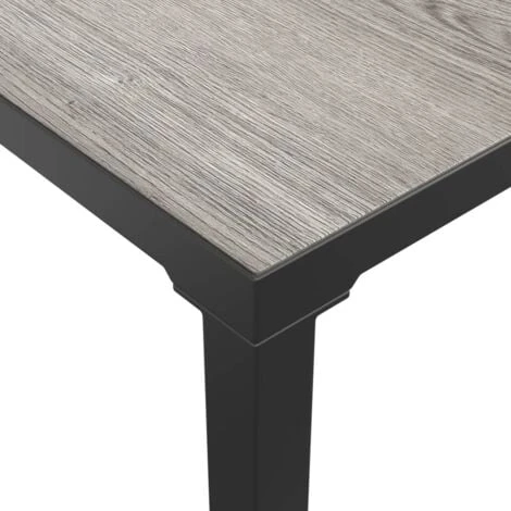 Table Basse De Jardin Gris 55x55x31 Cm DPC Et Acier VidaXL 6 Table Basse De Jardin Gris 55x55x31 Cm DPC Et Acier VidaXL – Image 4
