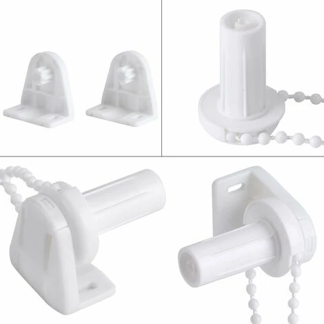 Ensemble Embrayage Chane De Store Enrouleur Perle Ajustable Pour Store Rideau Voilage Tube 17mm Kit D'accessoires Support De Roue D'embrayage Poulie Latérale Kit De Réparation De Haute Qualité 5 Ensemble Embrayage Chane De Store Enrouleur Perle Ajustable Pour Store Rideau Voilage Tube 17mm Kit D'accessoires Support De Roue D'embrayage Poulie Latérale Kit De Réparation De Haute Qualité – Image 3