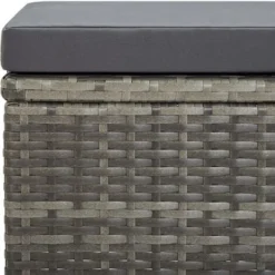 JOLI® Mode Tabourets De Jardin 4 Pcs - Chaises D'extérieur Avec Coussins Résine Tressée Gris TOP57689 11 JOLI® Mode Tabourets De Jardin 4 Pcs - Chaises D'extérieur Avec Coussins Résine Tressée Gris TOP57689 -Promos Verde Rêverie Boutique 92517030 5