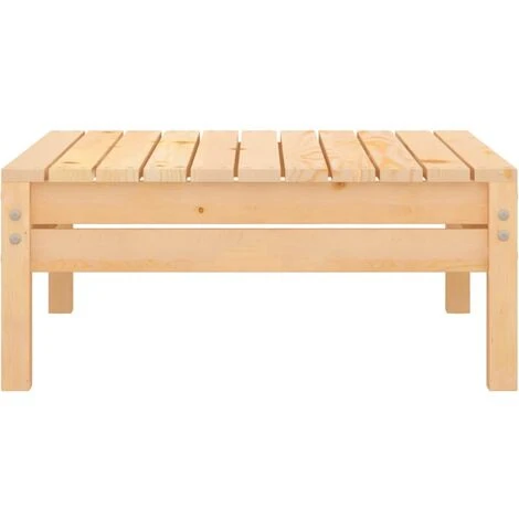 JOLI® Mode Repose-pied De Jardin Bois De Pin Massif TOP30675 5 JOLI® Mode Repose-pied De Jardin Bois De Pin Massif TOP30675 – Image 3