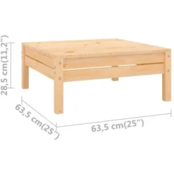JOLI® Mode Repose-pied De Jardin Bois De Pin Massif TOP30675 10 JOLI® Mode Repose-pied De Jardin Bois De Pin Massif TOP30675 -Promos Verde Rêverie Boutique 92524412 4