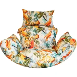 Oreiller Pour Cocon De Balançoire Suspendu - Perroquets