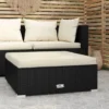 Canapé De Jardin Canapé Repose-pied Relax - Et Coussin Noir 70x70x30cm Résine Tressée BV942569 - BonneVie 1 Canapé De Jardin Canapé Repose-pied Relax - Et Coussin Noir 70x70x30cm Résine Tressée BV942569 - BonneVie -Promos Verde Rêverie Boutique 93464417 1