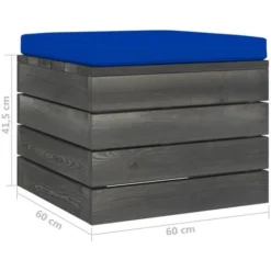 Canapé De Jardin Palette Canapé Repose-pied Relax - Avec Coussin Bois De Pin BV256796 - BonneVie 11 Canapé De Jardin Palette Canapé Repose-pied Relax - Avec Coussin Bois De Pin BV256796 - BonneVie -Promos Verde Rêverie Boutique 93464498 5