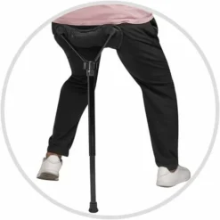 Tabouret Pliant Portable, Tabouret Retractable, Tabouret De Voyage Léger Réglable En Hauteur, Tabouret De Camping Pour La Pêche/Intérieur/Activités Plein Air, Maxi Charge 275 LB -Promos Verde Rêverie Boutique 95024437 5