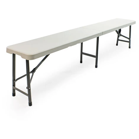 Banc De Camping Pliant Léger Jardin Extérieur BBQ Fête Barbecue Pique-nique 3 Places 4 Banc De Camping Pliant Léger Jardin Extérieur BBQ Fête Barbecue Pique-nique 3 Places – Image 2