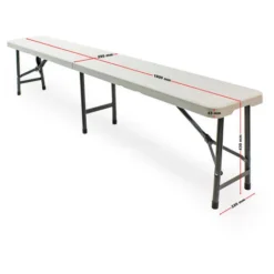 Banc De Camping Pliant Léger Jardin Extérieur BBQ Fête Barbecue Pique-nique 3 Places 9 Banc De Camping Pliant Léger Jardin Extérieur BBQ Fête Barbecue Pique-nique 3 Places -Promos Verde Rêverie Boutique 9577600 3