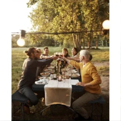 BOLLI Table Pliante Rectangulaire En Aspect Rotin - Table De Jardin 8 Personnes L181 X L75.5 X H73cm - Table Camping Exterieur Pour Jardin Terrasse Et Balcon 10 BOLLI Table Pliante Rectangulaire En Aspect Rotin - Table De Jardin 8 Personnes L181 X L75.5 X H73cm - Table Camping Exterieur Pour Jardin Terrasse Et Balcon -Promos Verde Rêverie Boutique 96416514 4