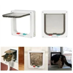 Chatière Intelligente Chat Porte Coleur De Blanche 20 X 19 Cm 8 Chatière Intelligente Chat Porte Coleur De Blanche 20 X 19 Cm -Promos Verde Rêverie Boutique 96762887 3