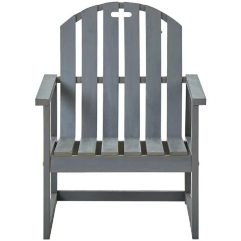 Nova Ensemble De 2 Chaises De Patio élégantes En Bois Massif Robuste Différentes Couleurs Couleur : Gris 5 Nova Ensemble De 2 Chaises De Patio élégantes En Bois Massif Robuste Différentes Couleurs Couleur : Gris – Image 3