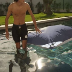 Pouf Géant XXL Déhoussable, Flottant Pour Piscine, Deco Arts Gris Carbone 11 Pouf Géant XXL Déhoussable, Flottant Pour Piscine, Deco Arts Gris Carbone -Promos Verde Rêverie Boutique 96962385 5