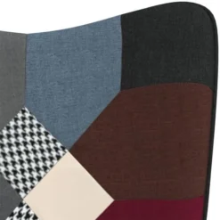 Nova Chaise à Bascule De Tissu Patchwork Disponible Dans Différentes Nuances Couleur : Vert - Multicolore 11 Nova Chaise à Bascule De Tissu Patchwork Disponible Dans Différentes Nuances Couleur : Vert - Multicolore -Promos Verde Rêverie Boutique 97205277 5