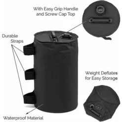 Lot De 4 Sacs De Poids À Eau Pour Auvent De Tente, Sacs De Poids Très Résistants Pour Pieds De Belvédère, Auvent, Tente (Bleu) 8 Lot De 4 Sacs De Poids À Eau Pour Auvent De Tente, Sacs De Poids Très Résistants Pour Pieds De Belvédère, Auvent, Tente (Bleu) -Promos Verde Rêverie Boutique 97451177 3