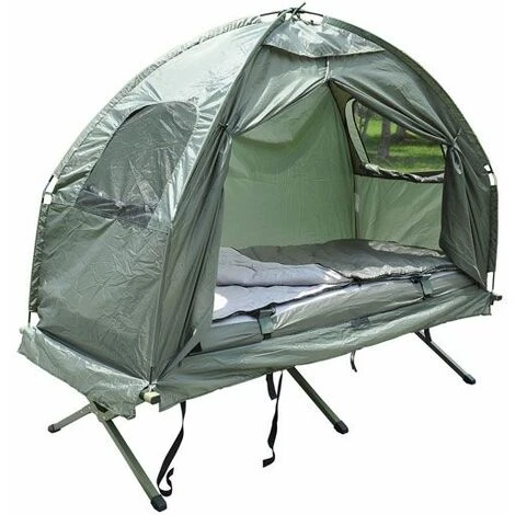 Bc-elec - 578-008 Lit De Camp Avec Tente, Sac De Couchage Et Matelas Gonflable Camping 3 Bc-elec - 578-008 Lit De Camp Avec Tente, Sac De Couchage Et Matelas Gonflable Camping