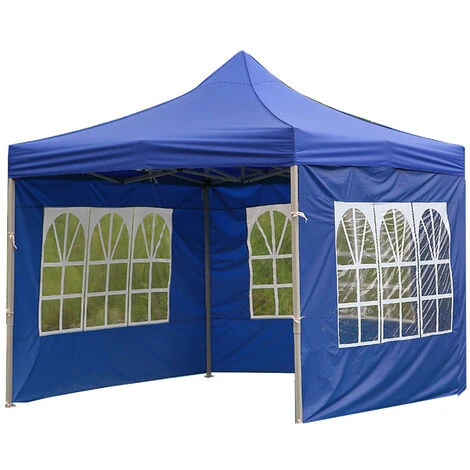 Tonnelle De Jardin 3x2m Pliable Tente Pliante De Jardin Rapide à Installer Auvent Pliable Pour Camping, Festival, Plage, Jardins Bleu 3 Tonnelle De Jardin 3x2m Pliable Tente Pliante De Jardin Rapide à Installer Auvent Pliable Pour Camping, Festival, Plage, Jardins Bleu