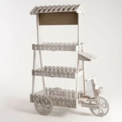 Chariots Candy Bar - Chariot Candy Bar Cream Blanc Vieilli -Promos Verde Rêverie Boutique 98190574 5