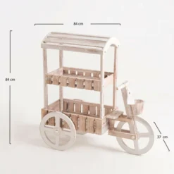 Chariots Candy Bar - Chariot Candy Bar Coconut Blanc Vieilli -Promos Verde Rêverie Boutique 98190951 3