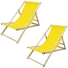 2x Chaise Longue Jardin Pliante Bois Bain De Soleil Plage Chilienne Jaune 120 Kg 1 2x Chaise Longue Jardin Pliante Bois Bain De Soleil Plage Chilienne Jaune 120 Kg -Promos Verde Rêverie Boutique 98528117 1