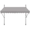Store De Balcon Rétractable 250 X 120 Cm - Avec Manivelle, Sans Perçage, Protection UV, Hauteur Réglable - Gris Clair NAIZY 1 Store De Balcon Rétractable 250 X 120 Cm - Avec Manivelle, Sans Perçage, Protection UV, Hauteur Réglable - Gris Clair NAIZY -Promos Verde Rêverie Boutique 99357095 1