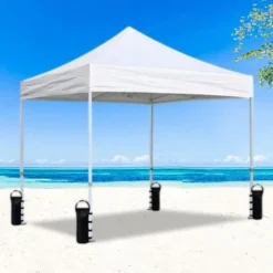 RHAFAYRE Lot De 4 Poids De Gazebo Pour Tonnelle Et Pavillon, Sac De Lestage Sable Pour Jambes, Tentes Pare-Soleil, Parasol,dolaso -Promos Verde Rêverie Boutique 99624586 3